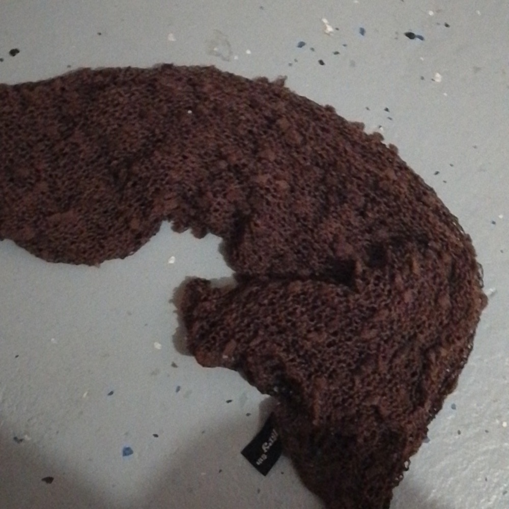 Brown scarf